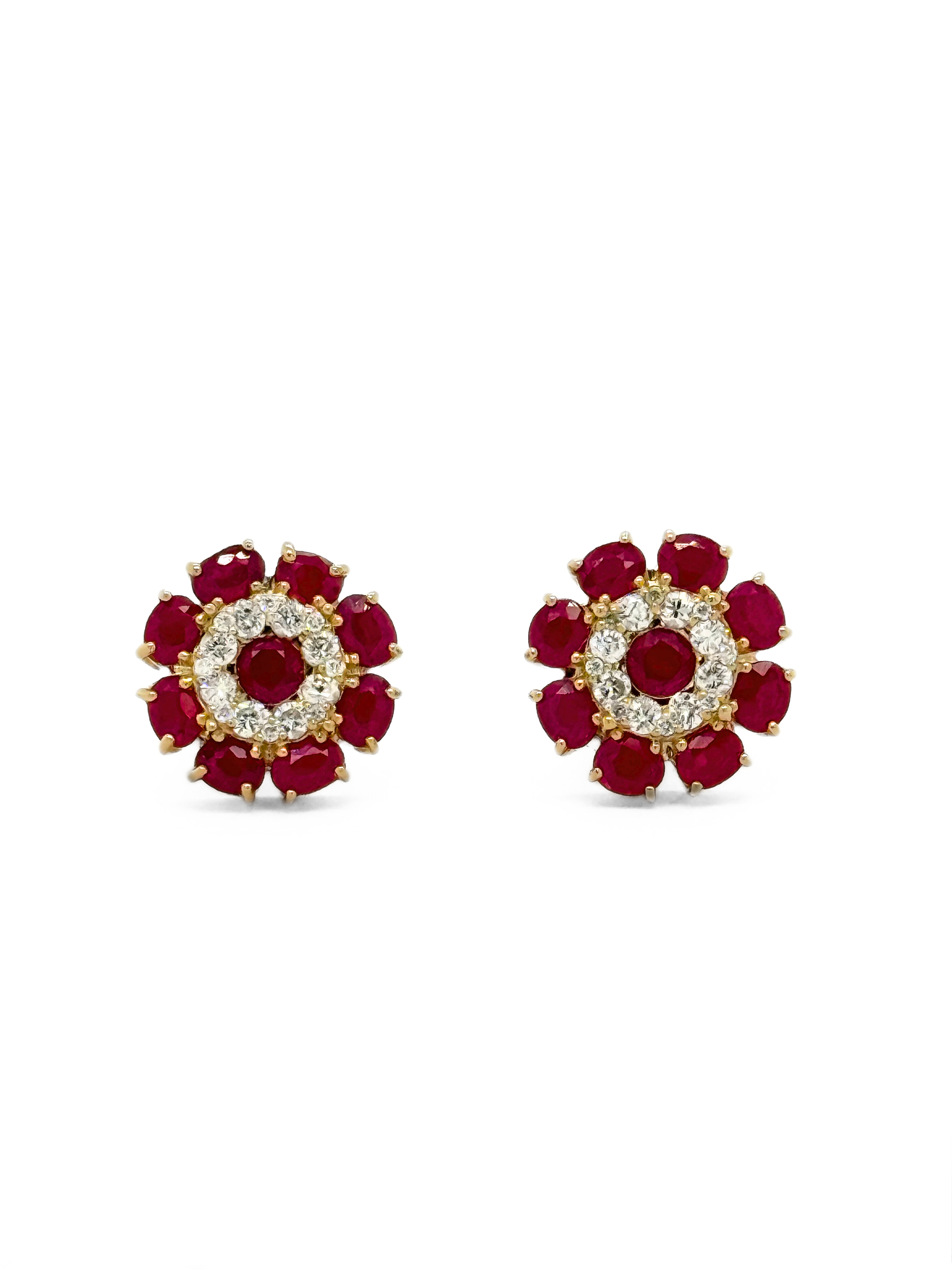 RUBY LADY'S EARRINGS-421801